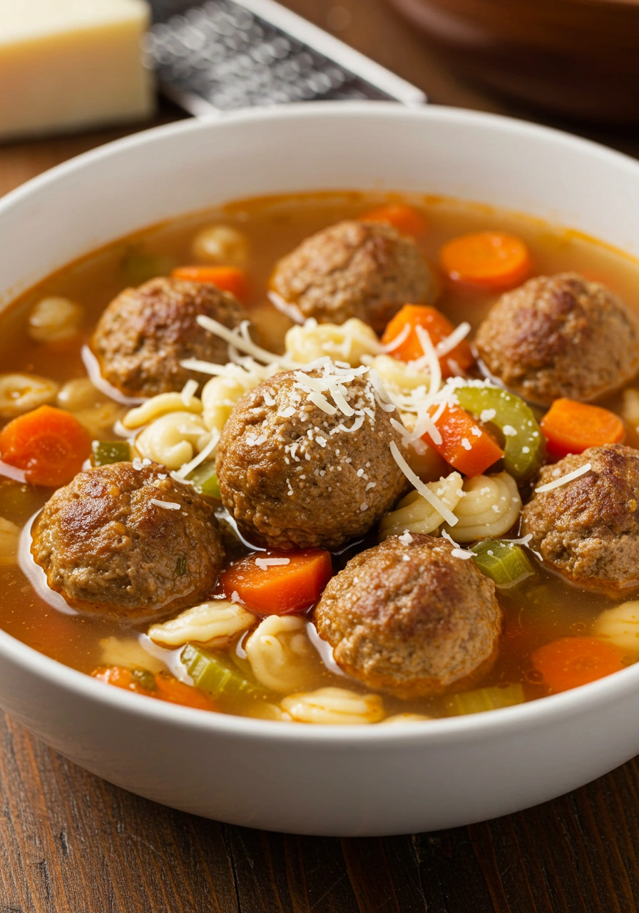 Hearty Meatball Soup - secondary view